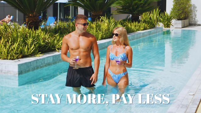 STAY MORE, PAY LESS